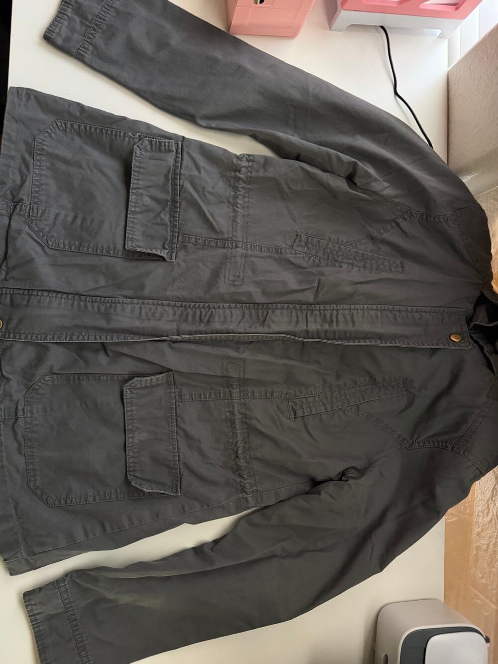Collection by Miss London Black Label Women’s Hooded Utility Jacket